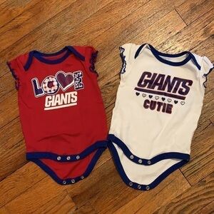 𝅺nfl Baby Girl Bodysuit- Size 0-3 months